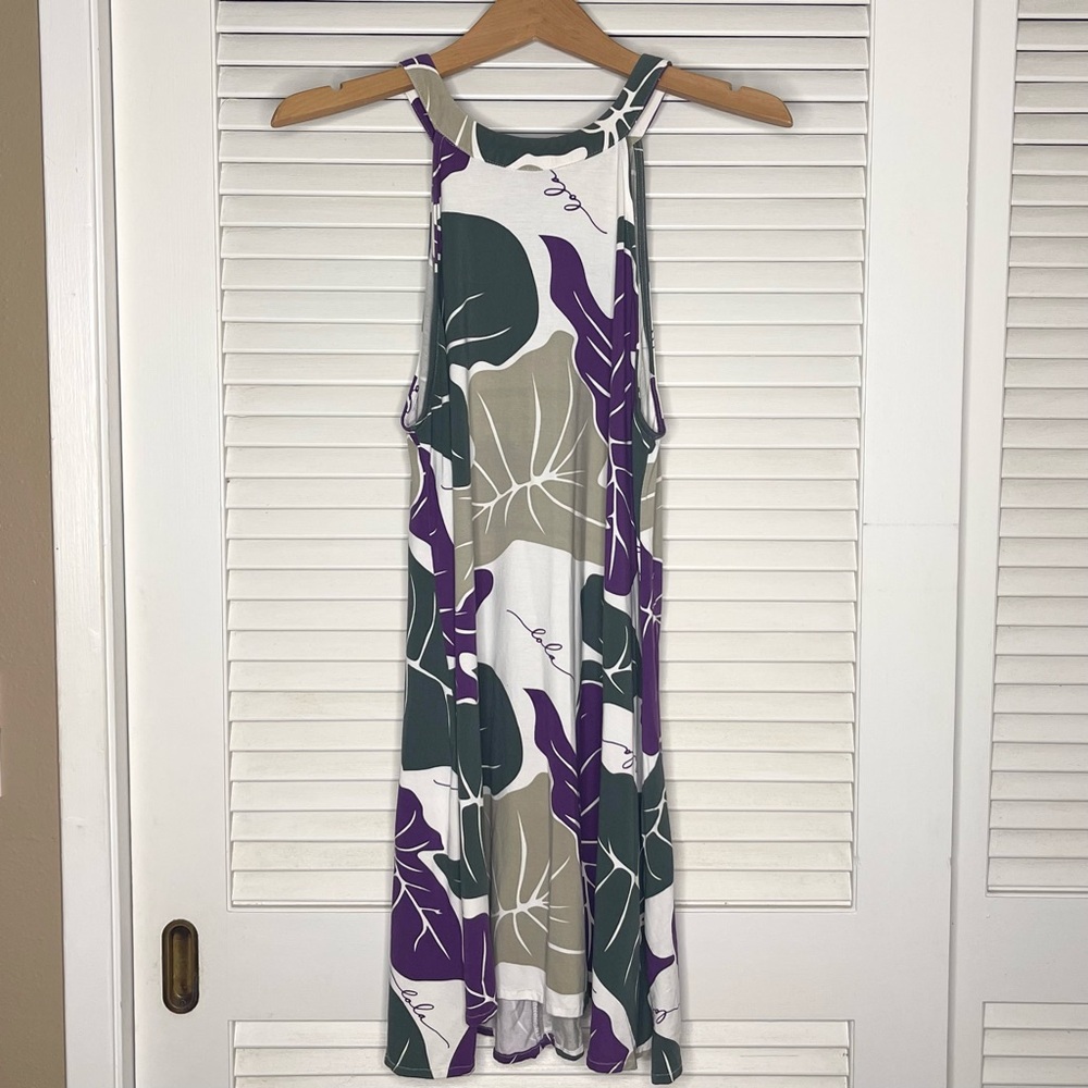 Simply Sisters Swing Dress in Purple Kalo